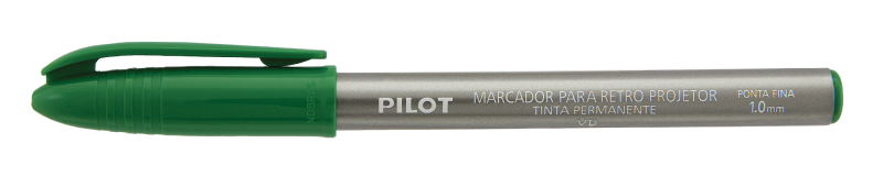 CANETA RETRO. 1.0MM PILOT VERD